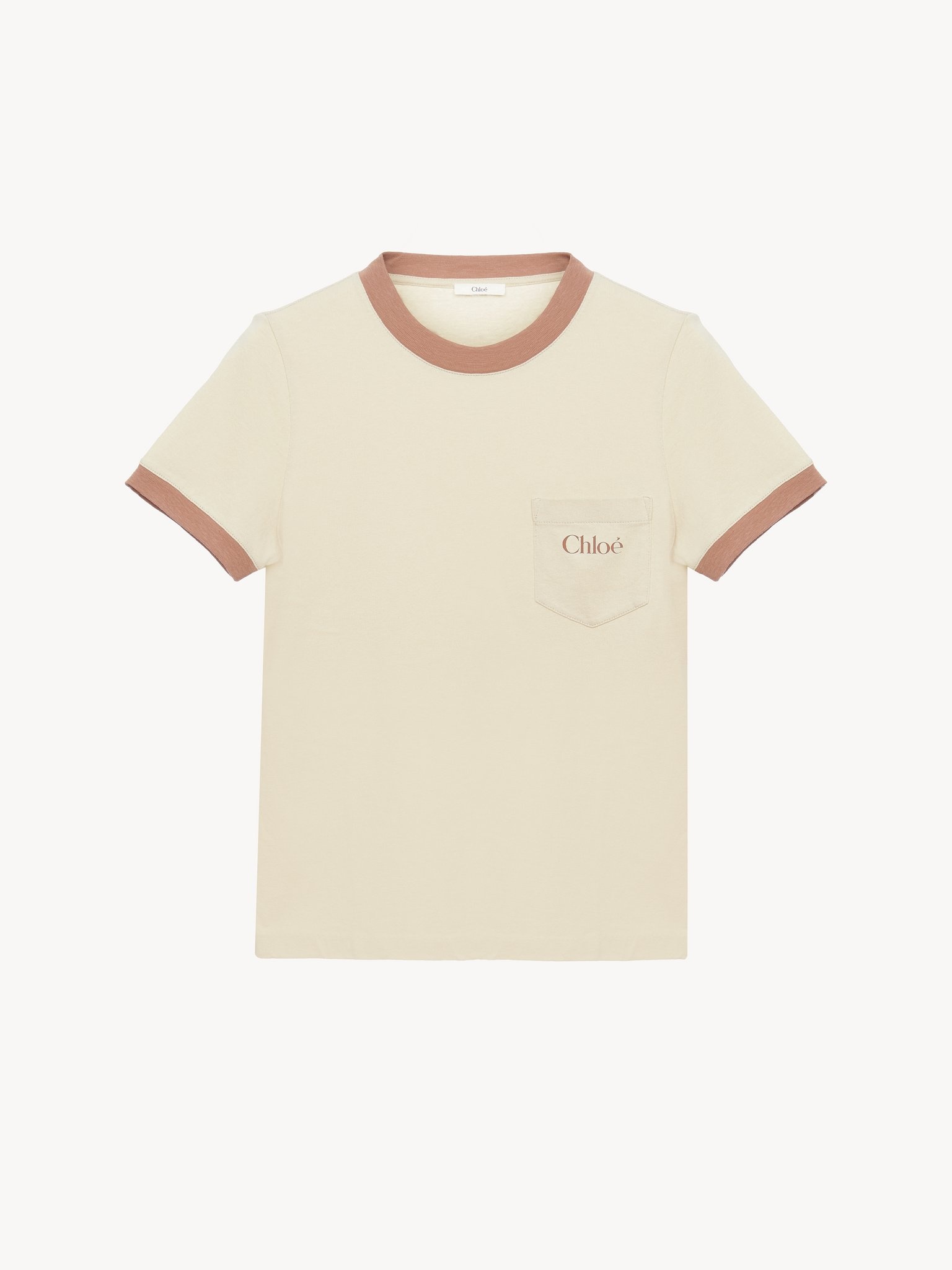 CREW-NECK LOGO T-SHIRT IN COTTON JERSEY - 2