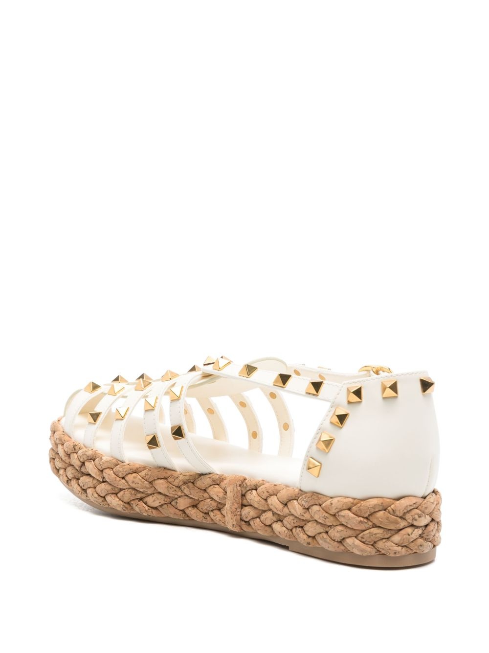 Rockstud wedge sandals - 3