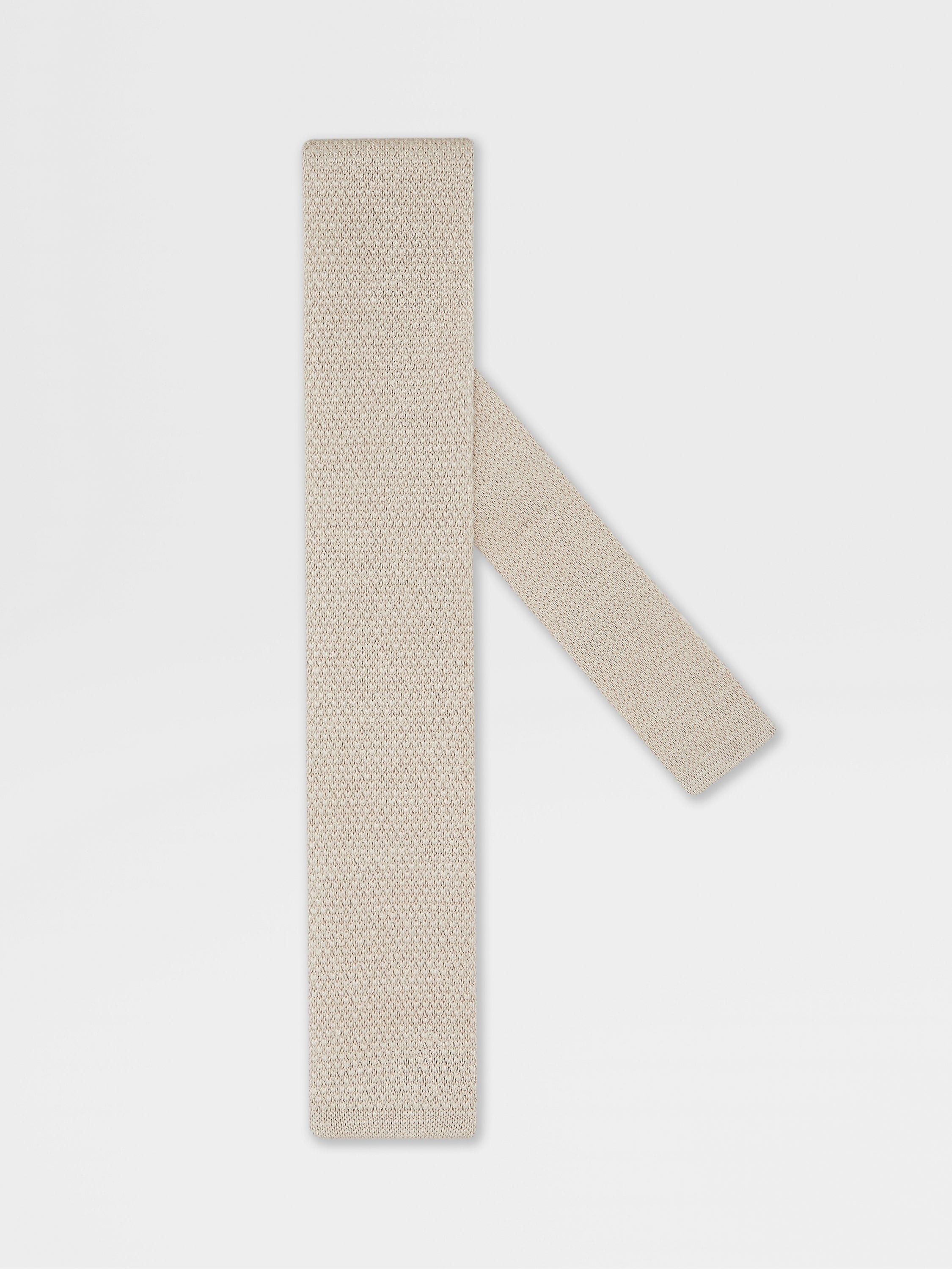 BEIGE OASI LINO TIE - 1