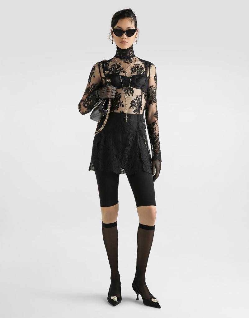 Dolce & Gabbana One-piece cordonetto lace dress outlook