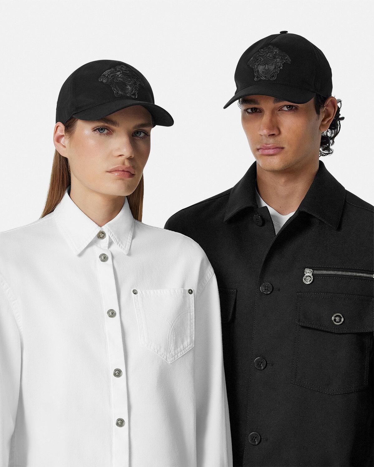 Embroidered Medusa Baseball Cap - 3