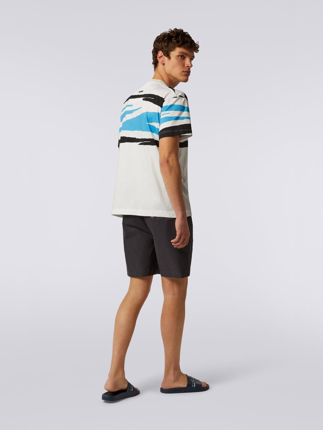 Slub cotton jersey crew-neck T-shirt - 4