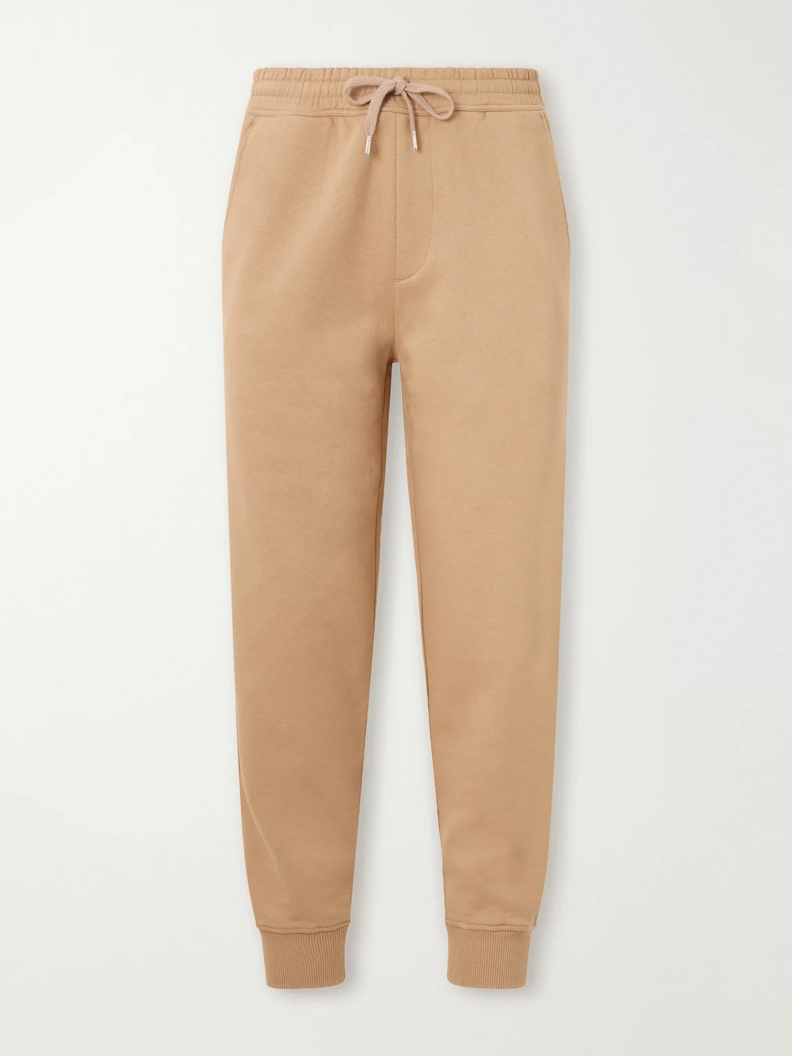 Zanone Tapered Cotton and Cashmere-Blend Jersey Sweatpants - 1