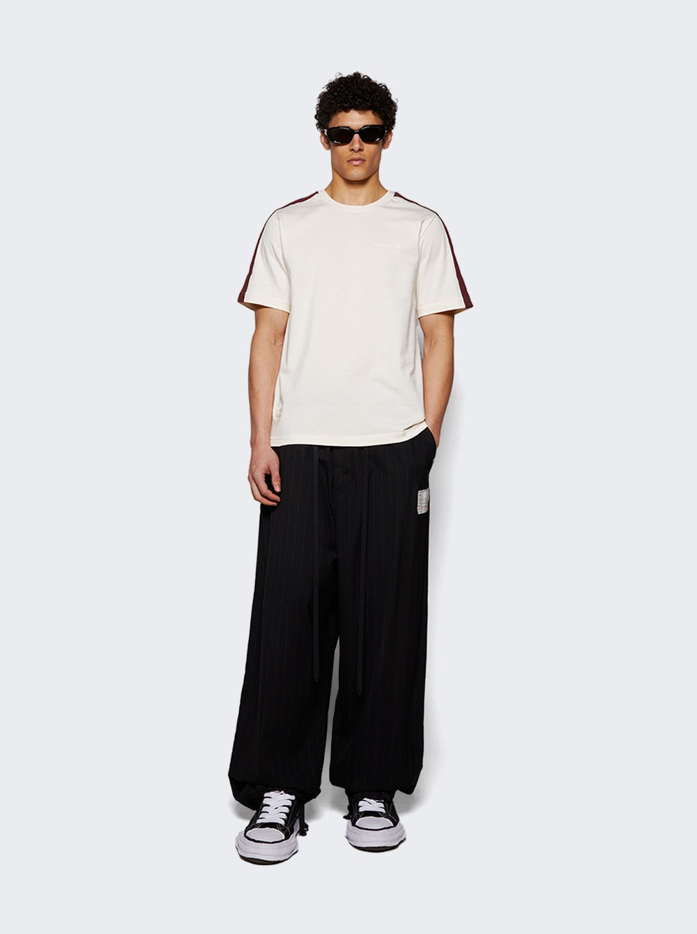 Wide Trousers Black - 5