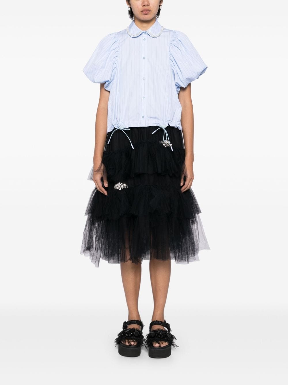 tiered tulle skirt - 2