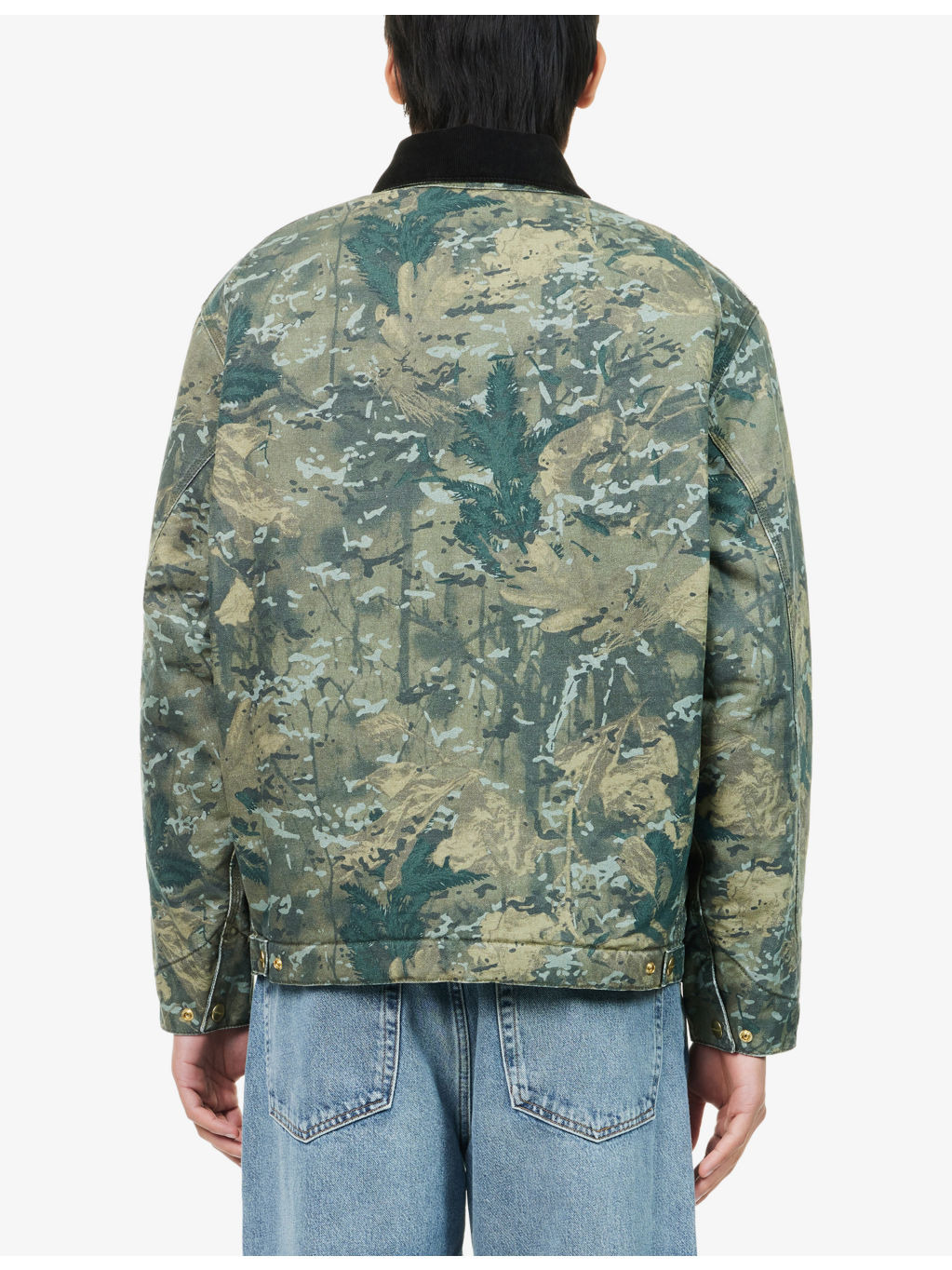 OG Detroit Camo-Print Denim Jacket - 4