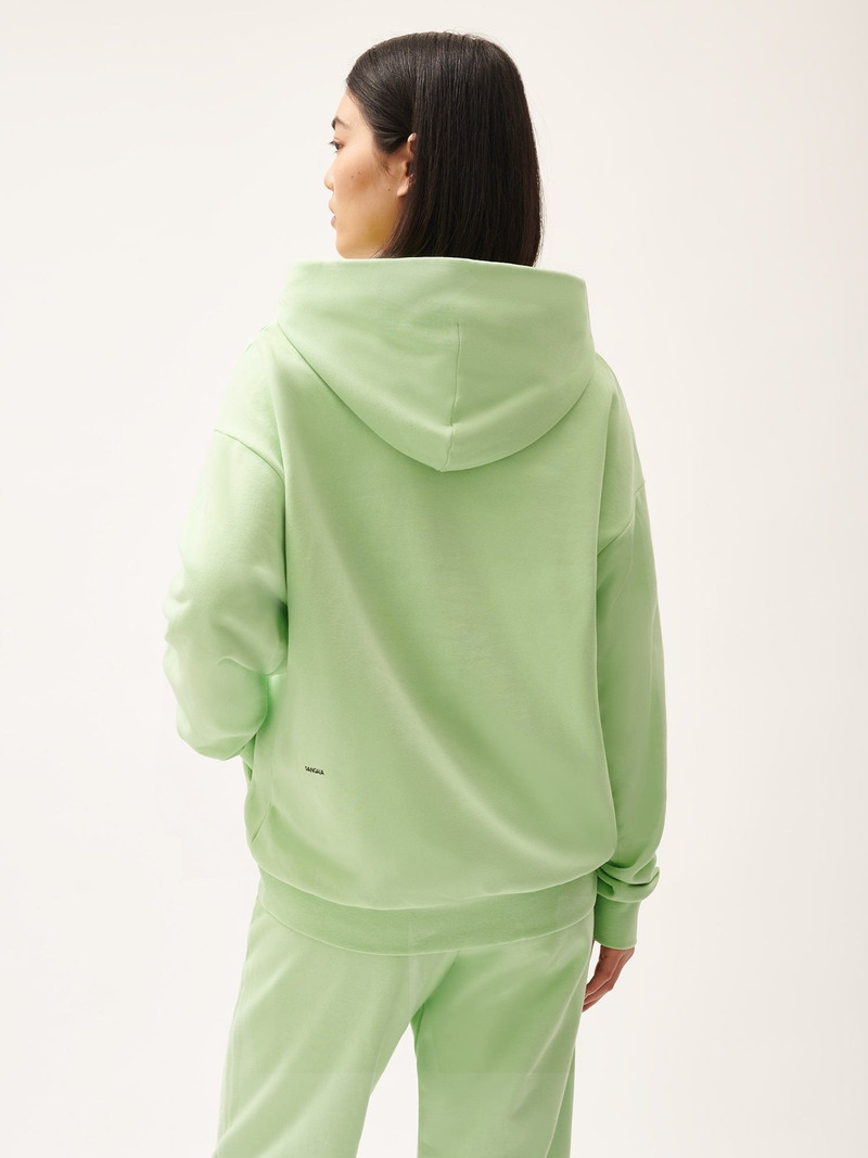 Womens 365 Midweight Hoodie - Fennel Green 3