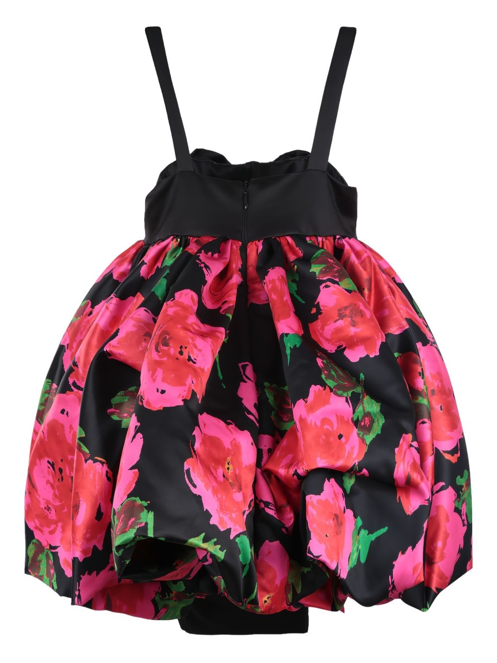 bow-detail bubble mini dress - 2