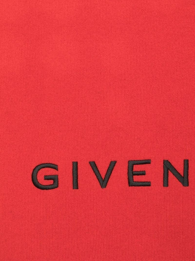 Givenchy intarsia-knit logo scarf outlook