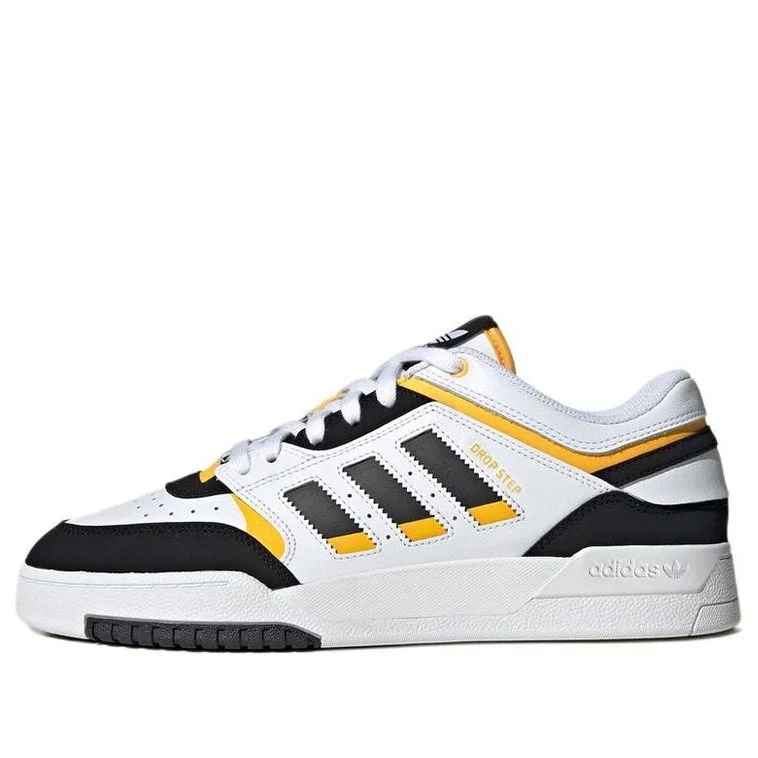 adidas adidas originals Drop Step Low 'White Black Yellow' GW9727