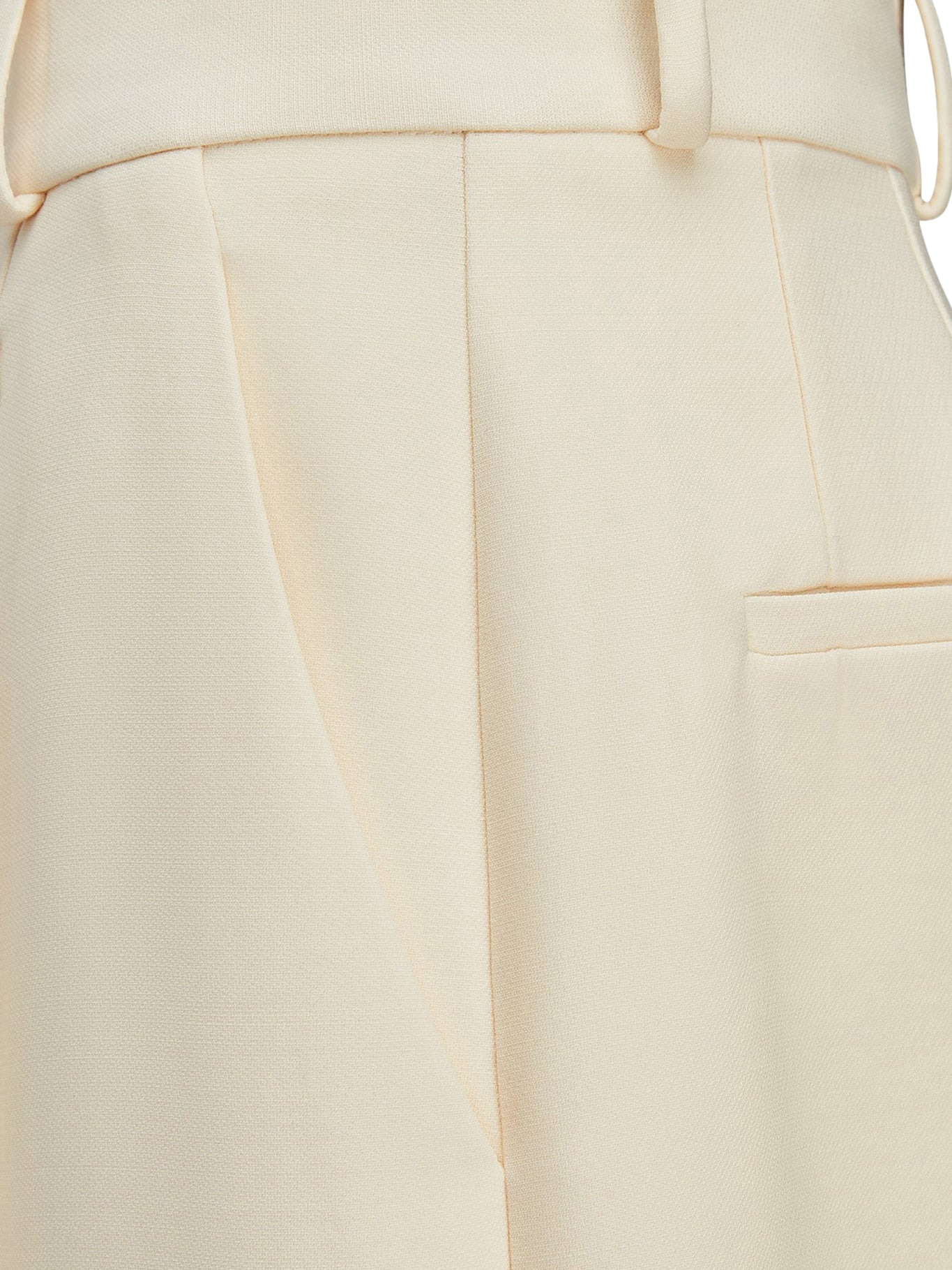 FLARED WOOL AND SILK TROUSERS - 3