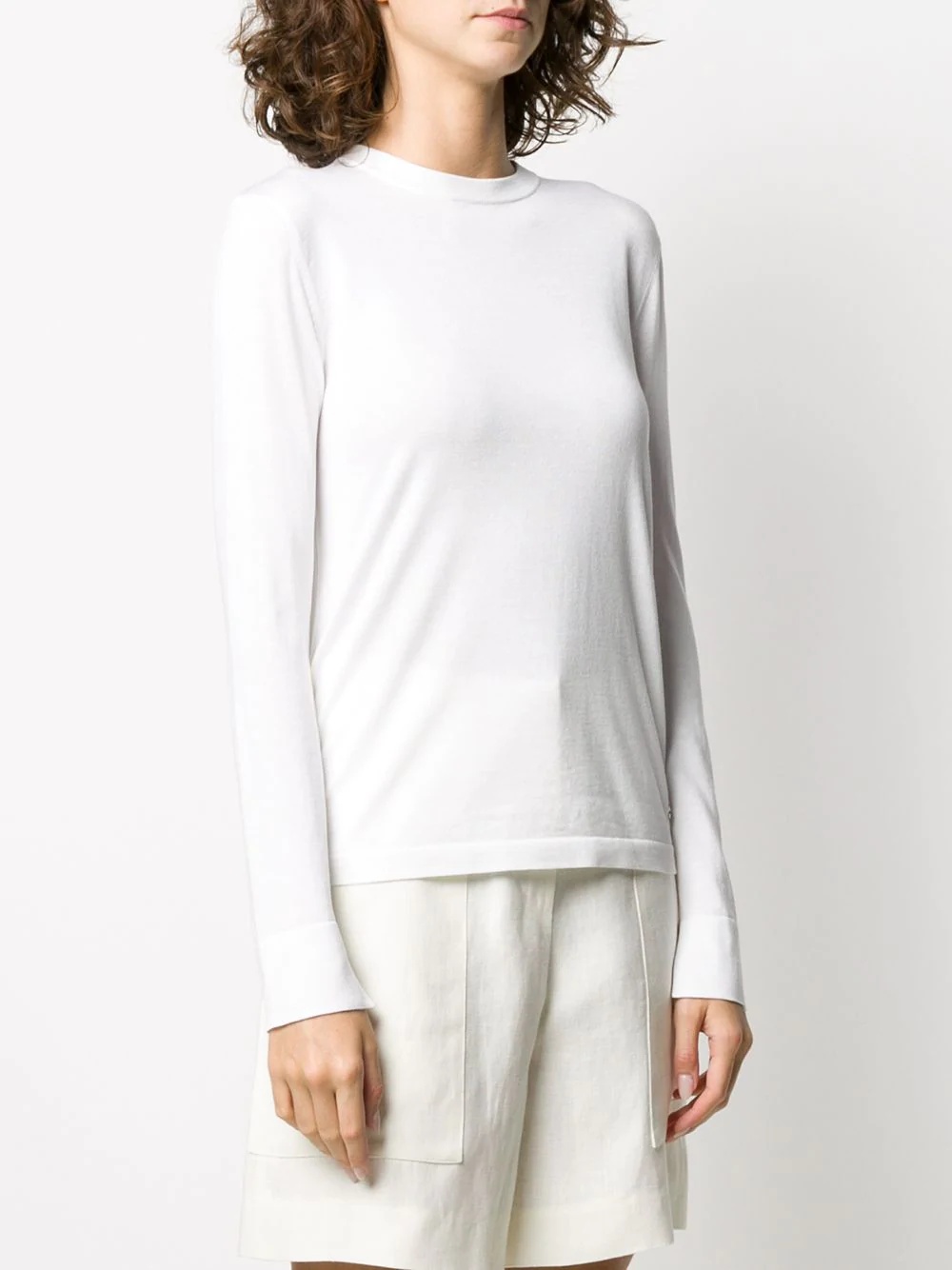 plain lightweight jumper  - 3