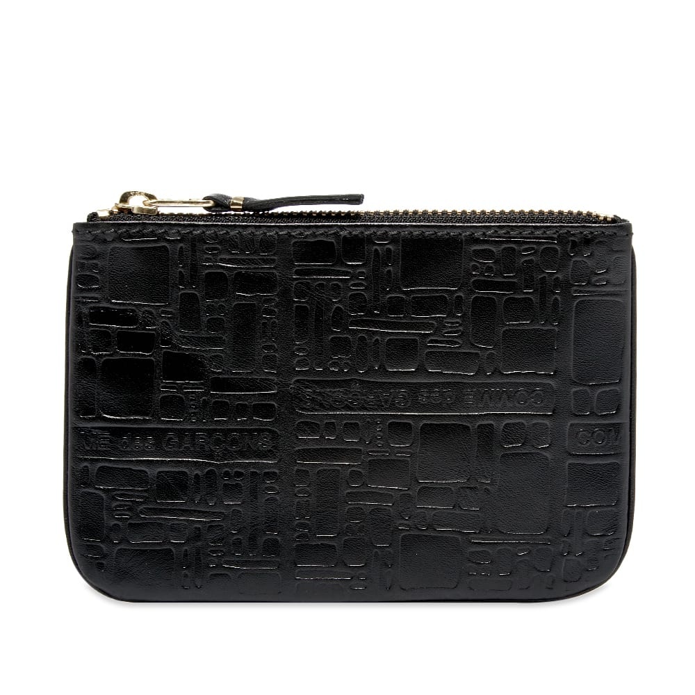 Comme des Garcons SA8100EL Embossed Logo Wallet - 1