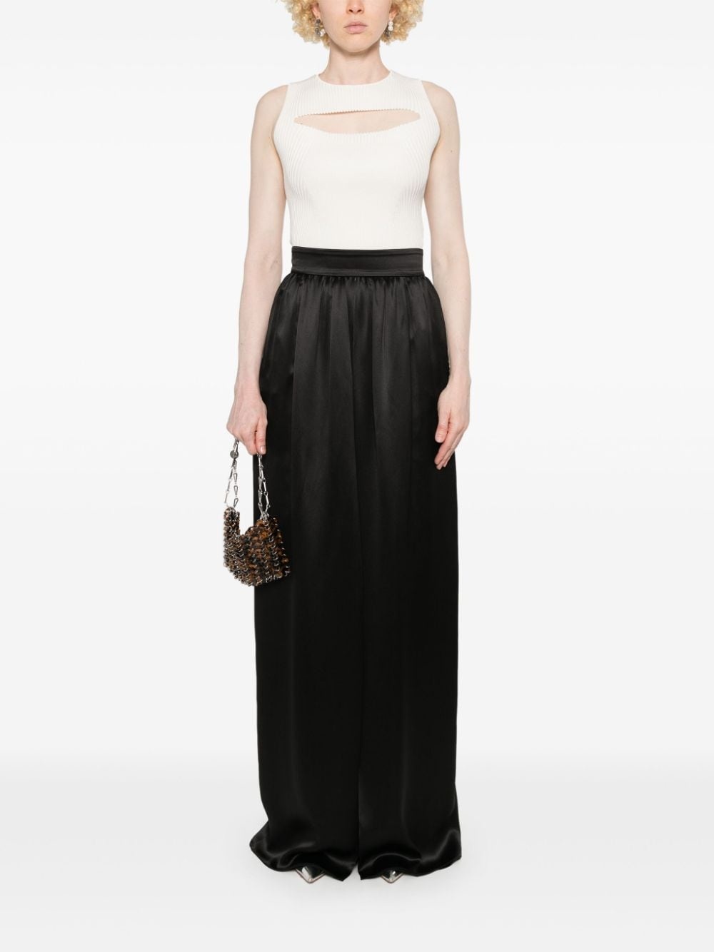 silk maxi-skirt - 2