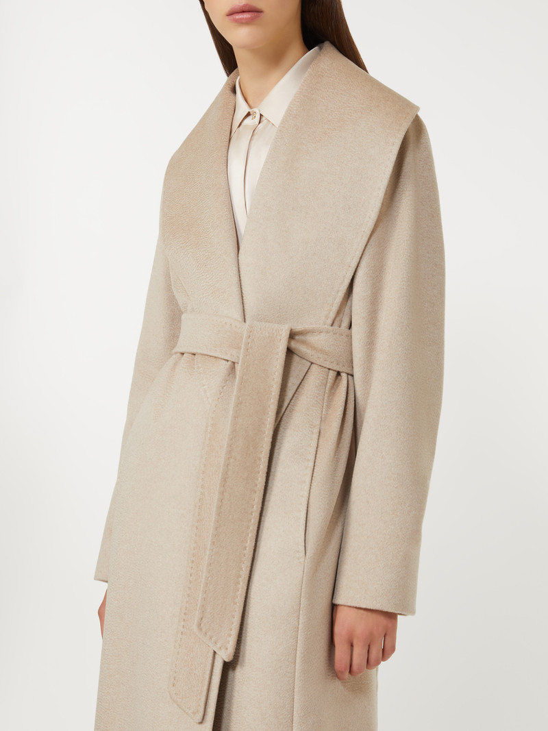 ARDEA1234 Cashmere coat with zibeline finish 5