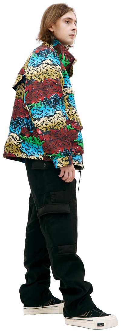 Children of the Discordance JACKET WITH GRAFFITI PRINT outlook