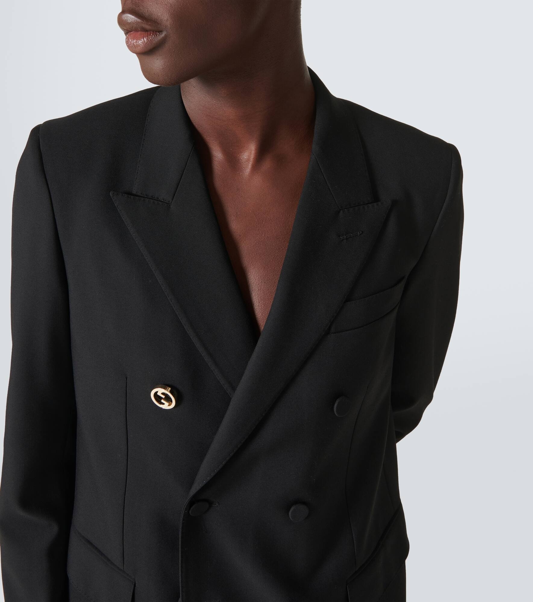 Interlocking G wool suit - 7