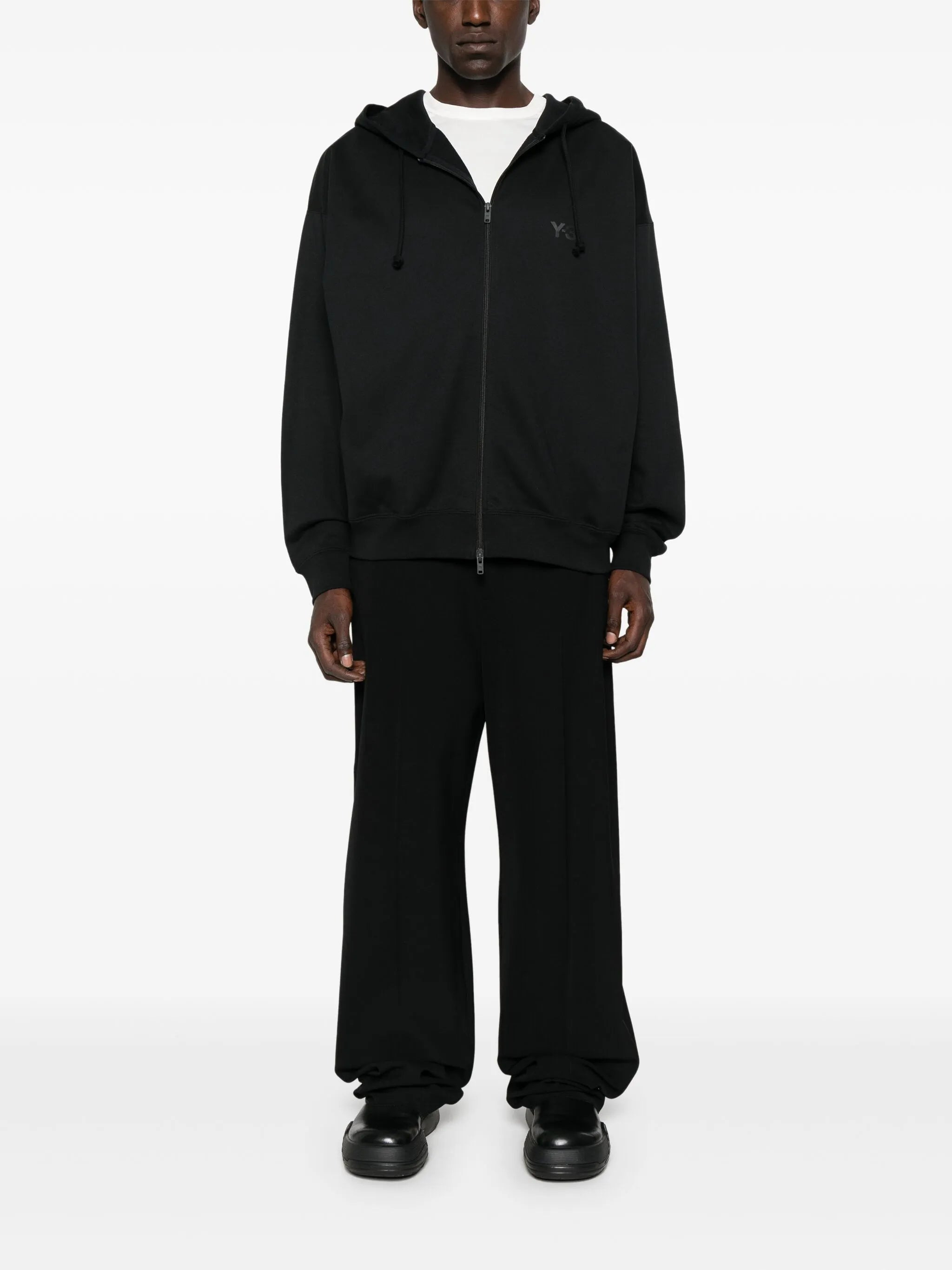 Y-3 Zip-up Logo-detail Hoodie - 2