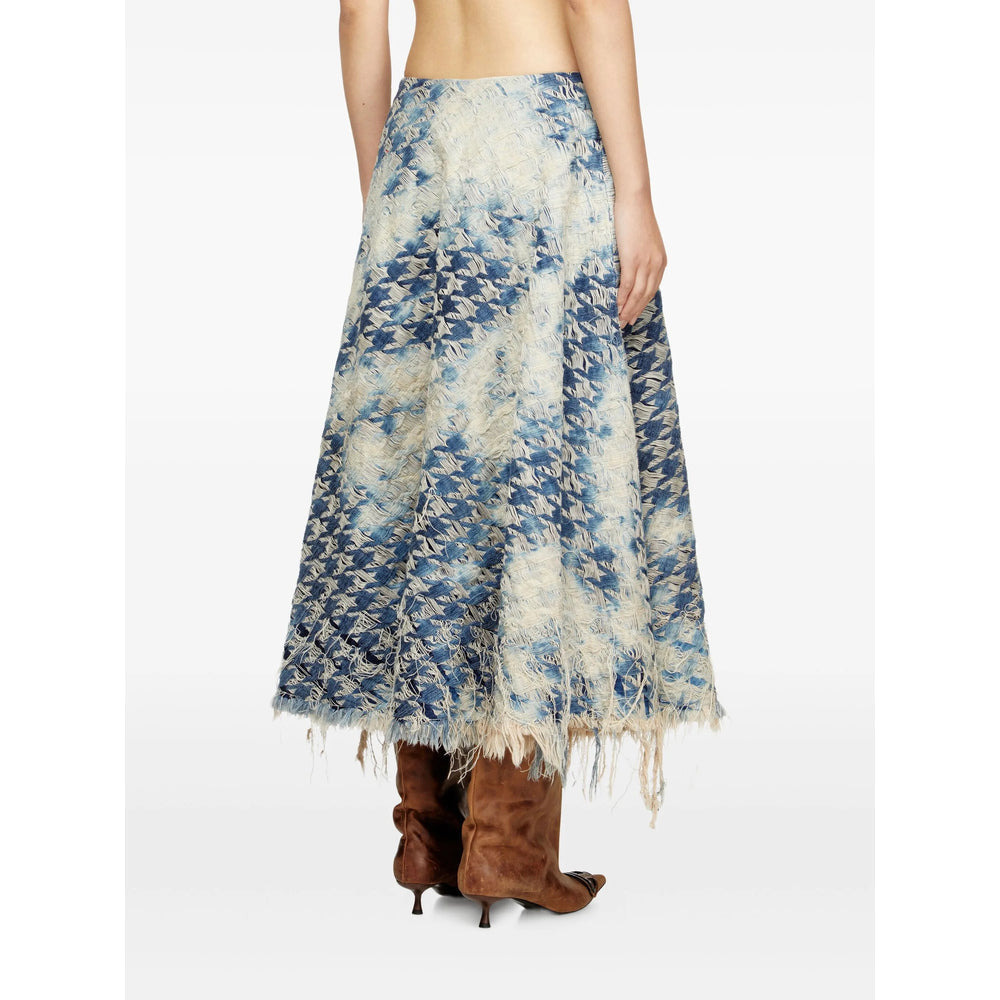 Diesel Blue Skirts - A-Line Skirts Women - 4