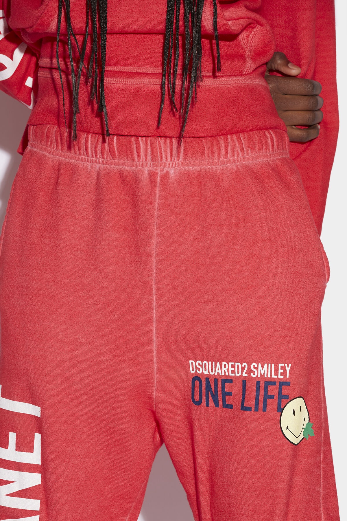 SMILEY ORGANIC COTTON JOGGERS - 4