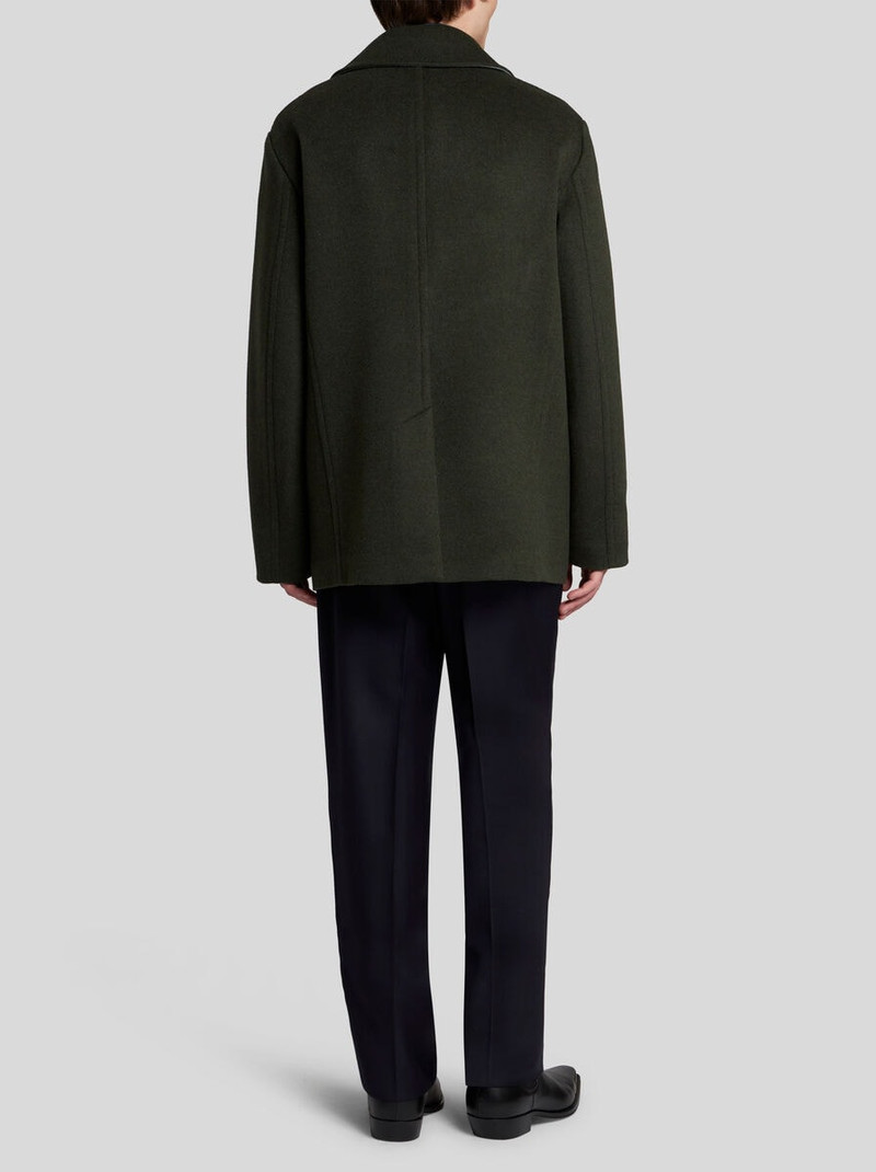 WOOL AND CASHMERE PEACOAT 5