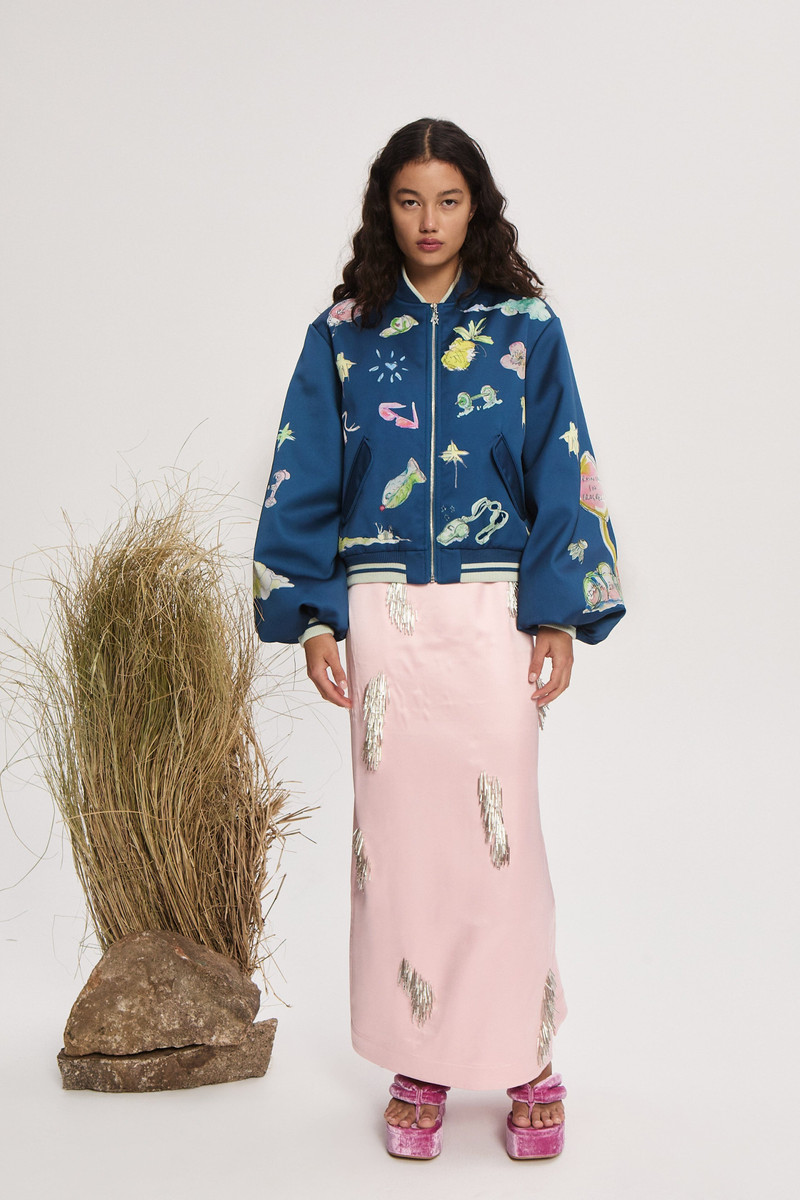 ALÉMAIS Daria Bomber Jacket outlook