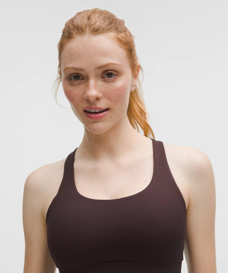 lululemon Energy Longline Bra Medium Support, B-D Cups *Evolve 4