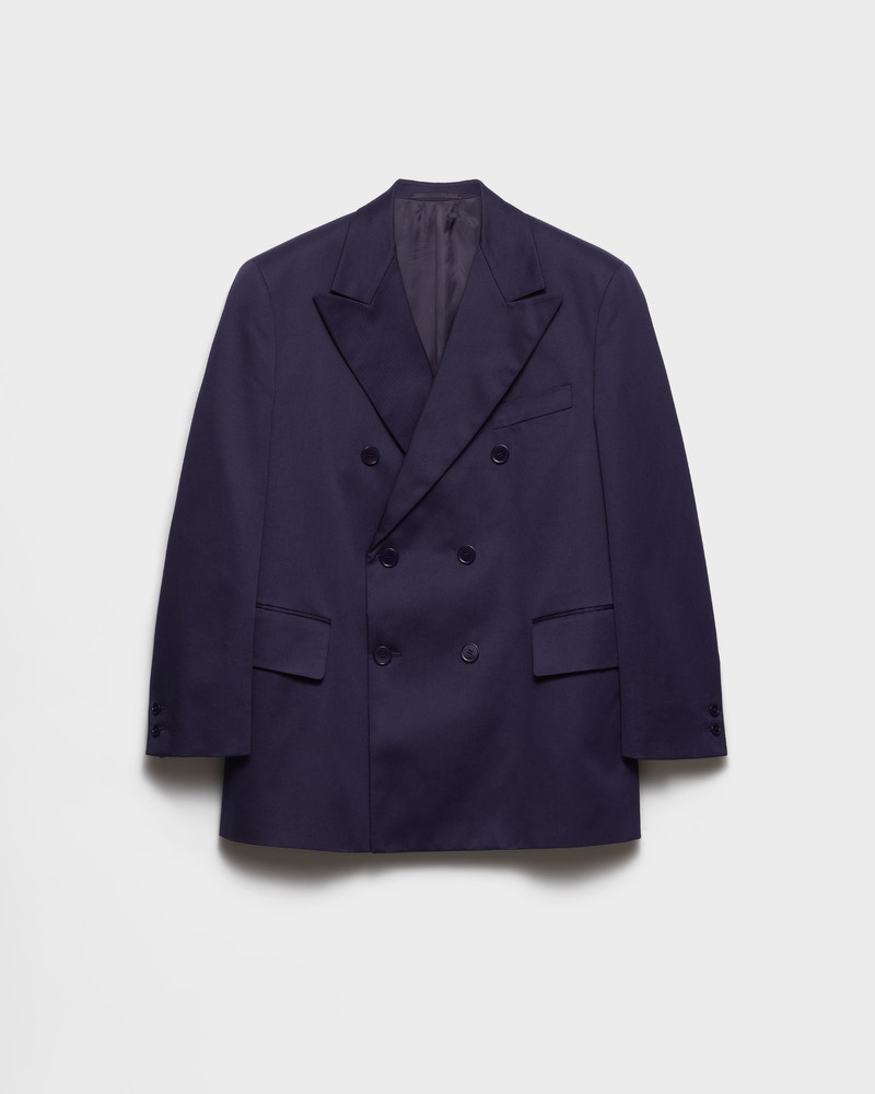 Double-breasted cotton jacket 1