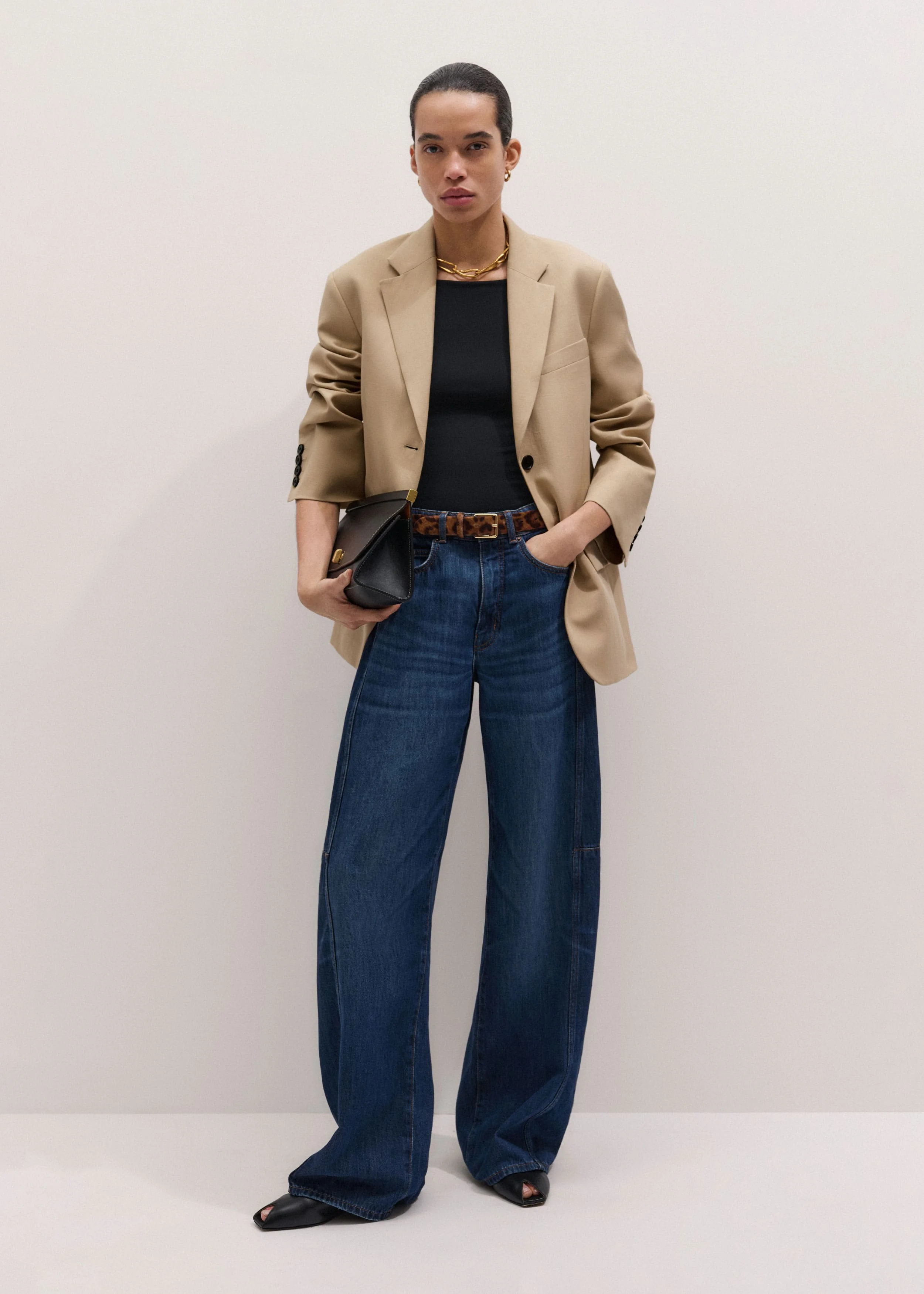 Exaggerated Taper Jean - 1
