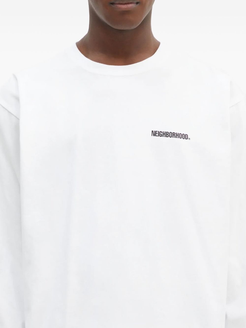 logo-print long-sleeve T-shirt - 5