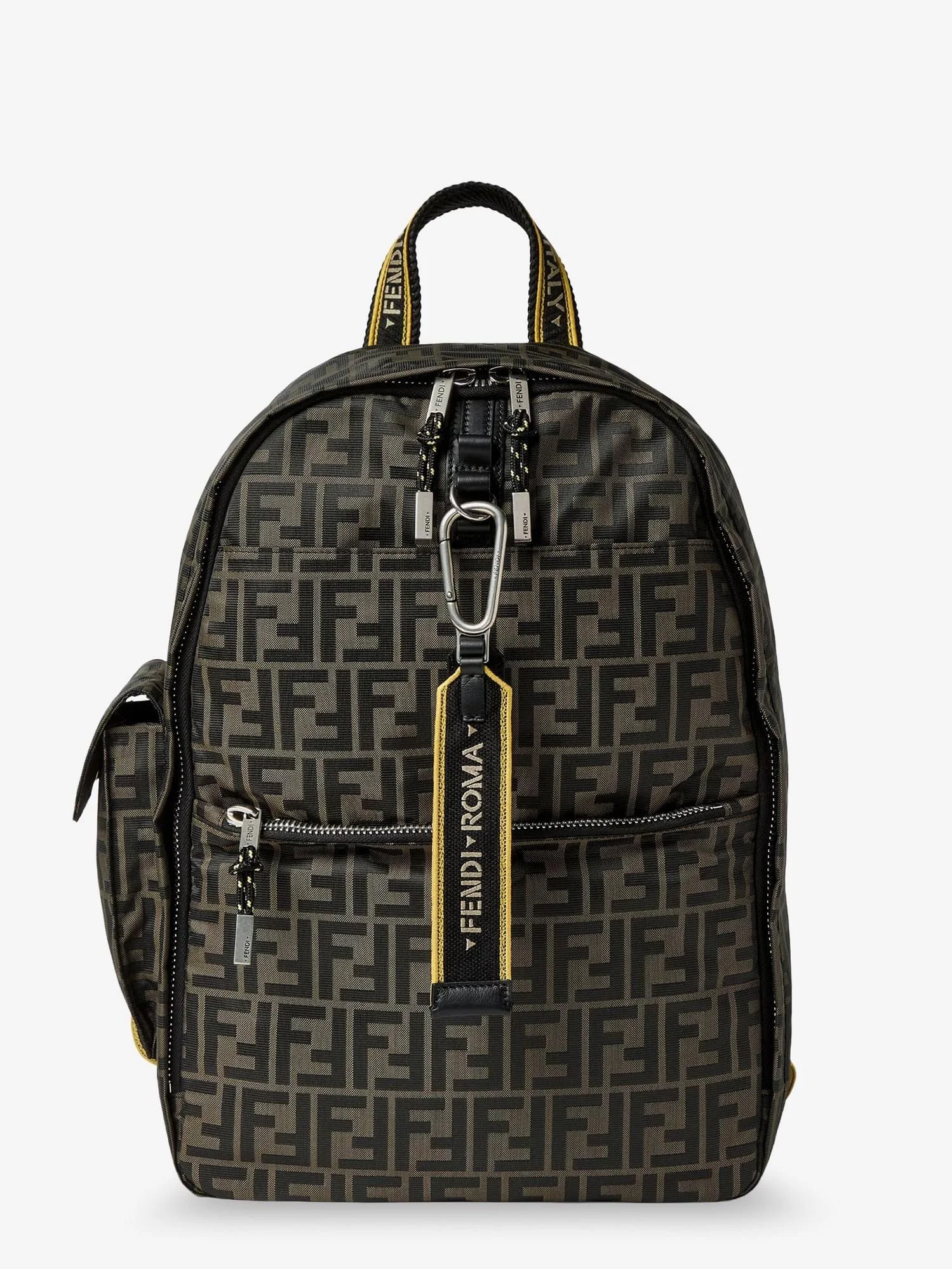 Fendi Men Climb Ff Zucca Technical Fabric Backpack - 1