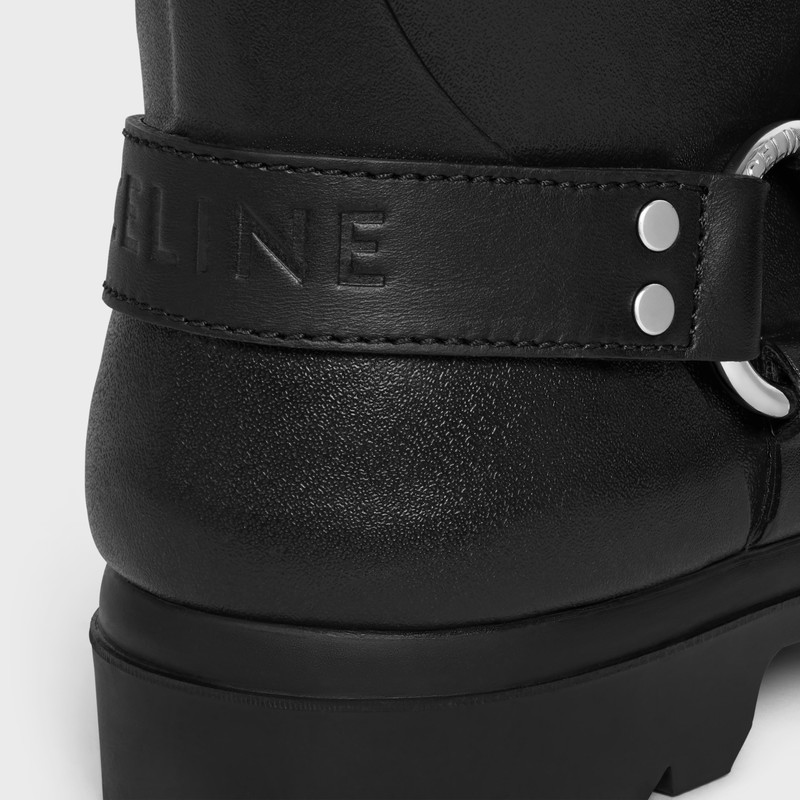 MID CELINE RAIN BOOTS in RUBBER AND CALFSKIN 5