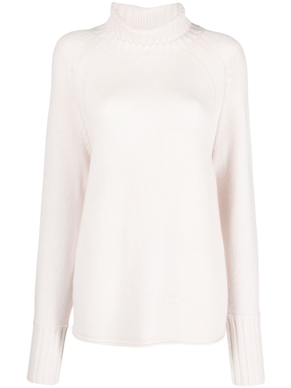 roll-neck wool-cashmere jumper - 1