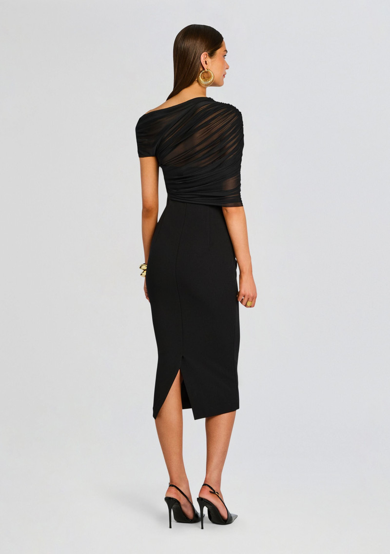 SELMA MIDI CREPE DRESS 4