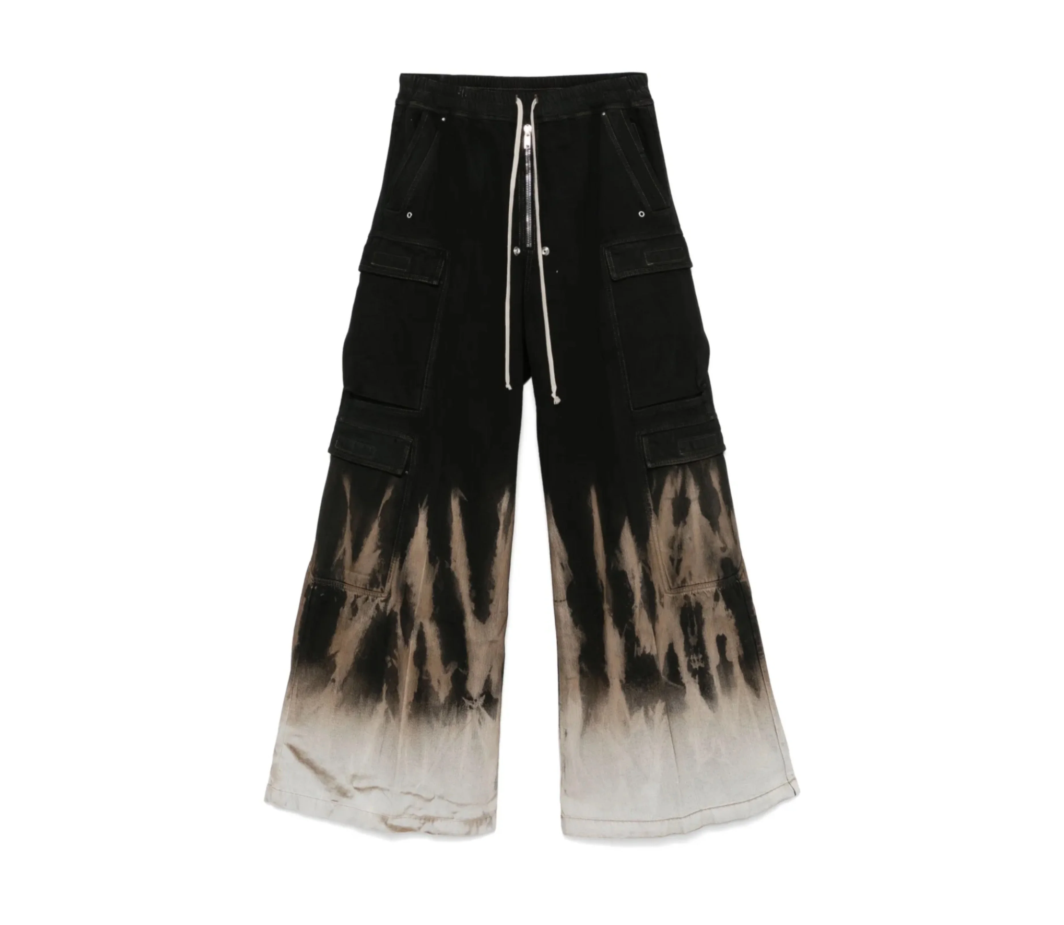 Rick Owens DRKSHDW 'Porterville Double Cargo Jumbo Bellas' Pant (Black/Terra) - 1