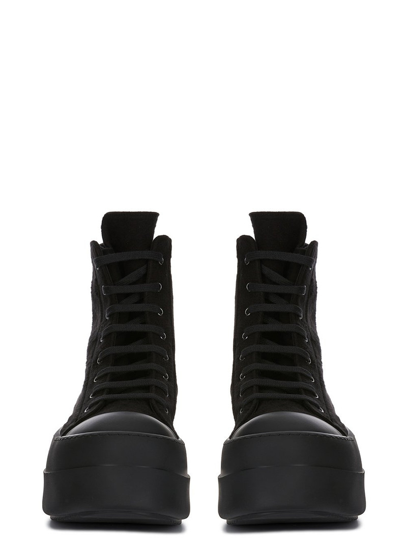 Black Double Bumper Sneakers 2