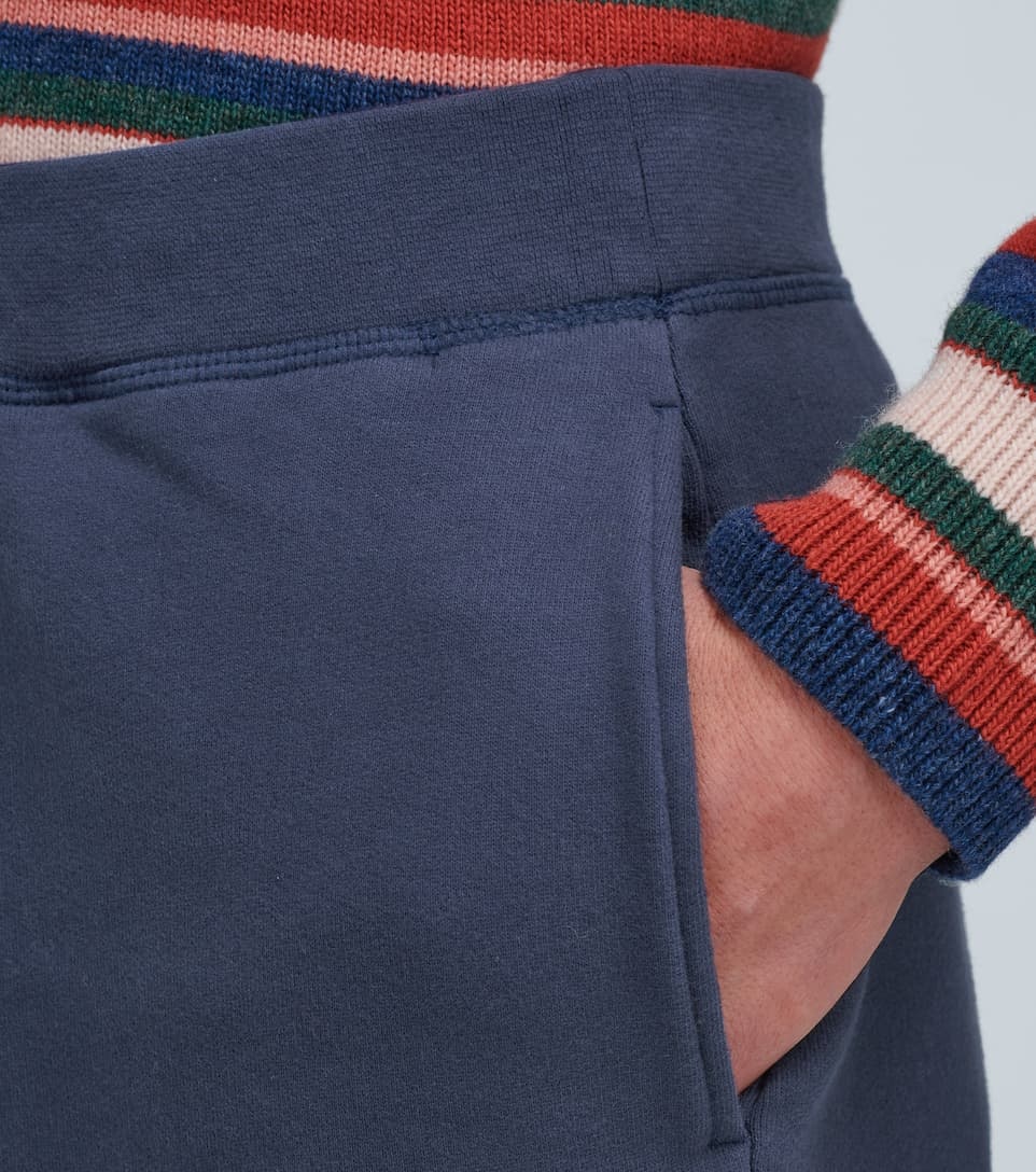Cotton loopback sweatpants - 5