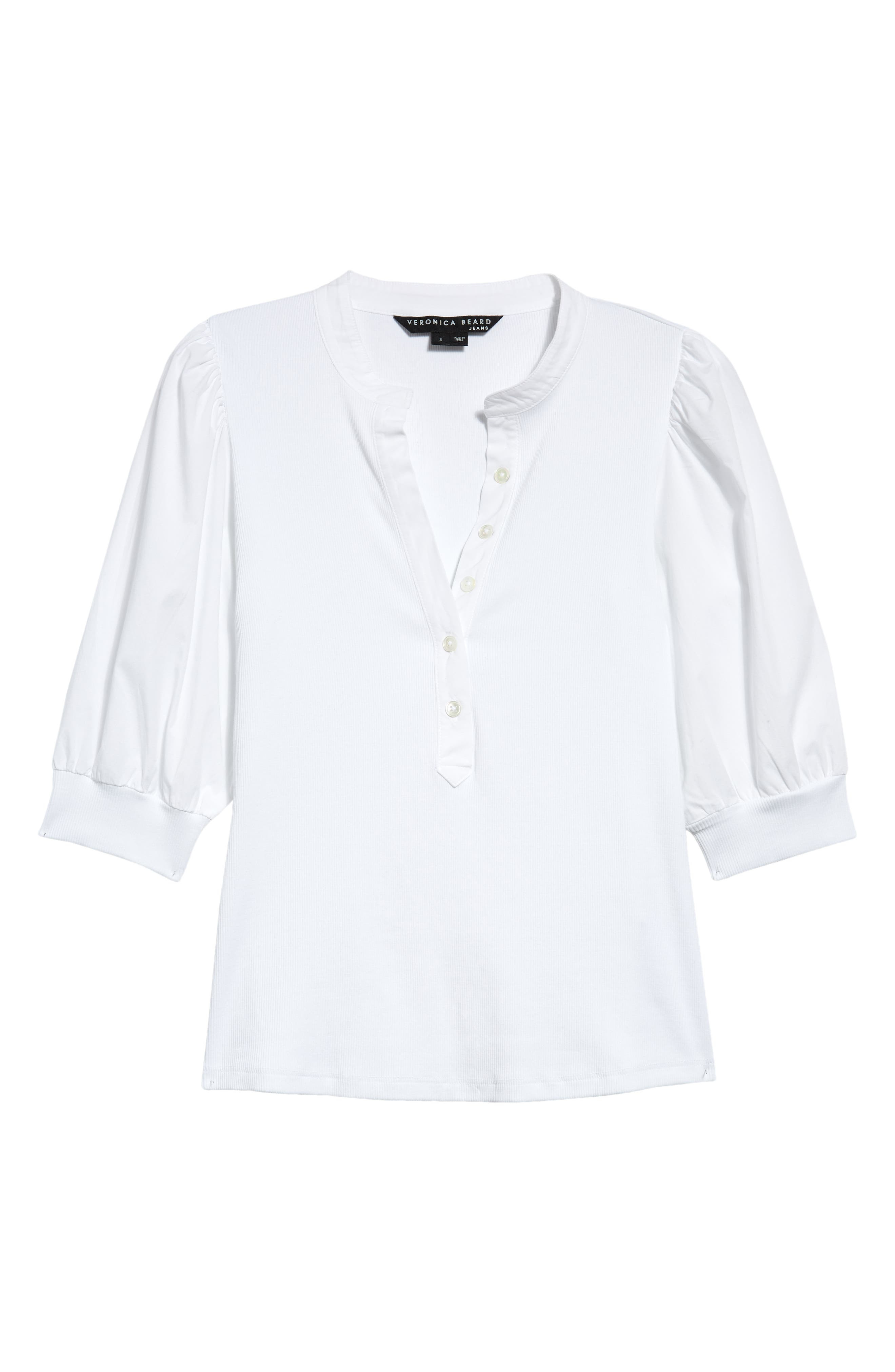Coralee Front Button Blouse - 5