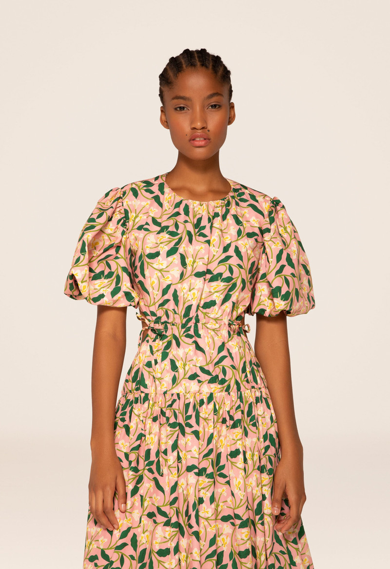 Samba Dos Gardenias Rosa Maxi Dress 5