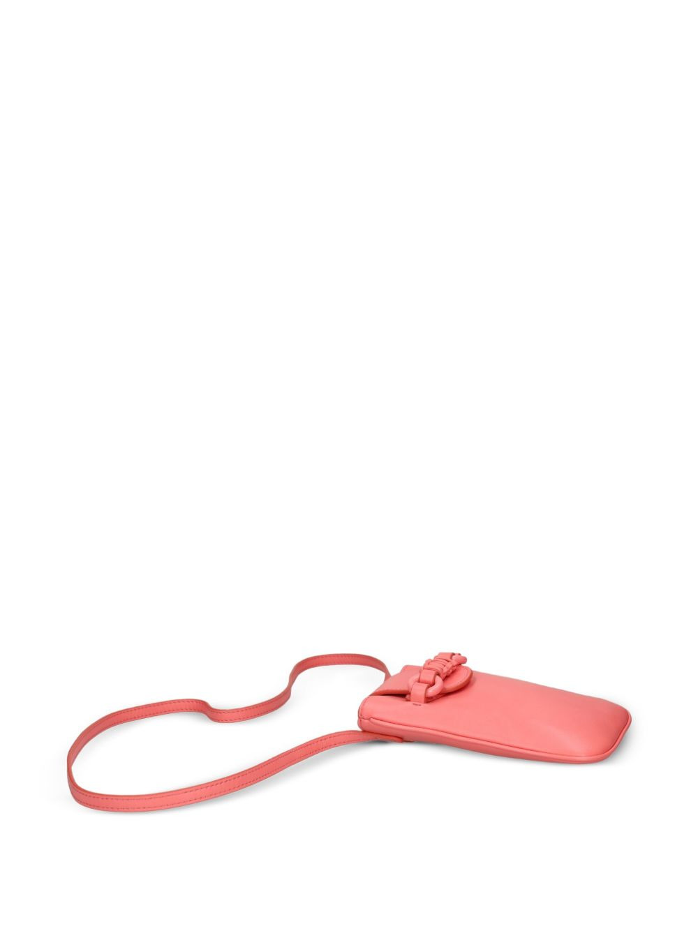 flap-closure leather phone bag - 3