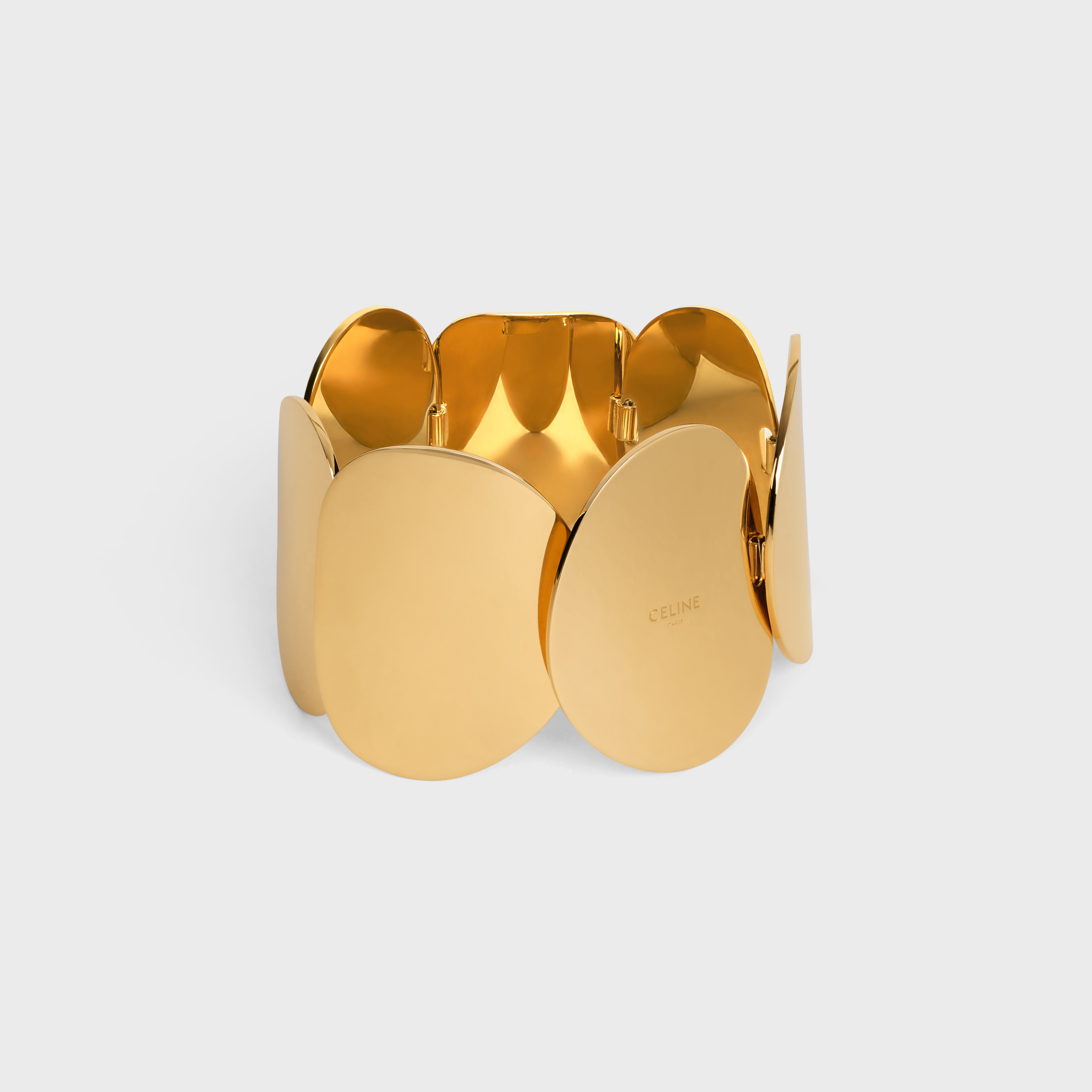 Celine Petale Bracelet in Brass with Gold Finish - 3