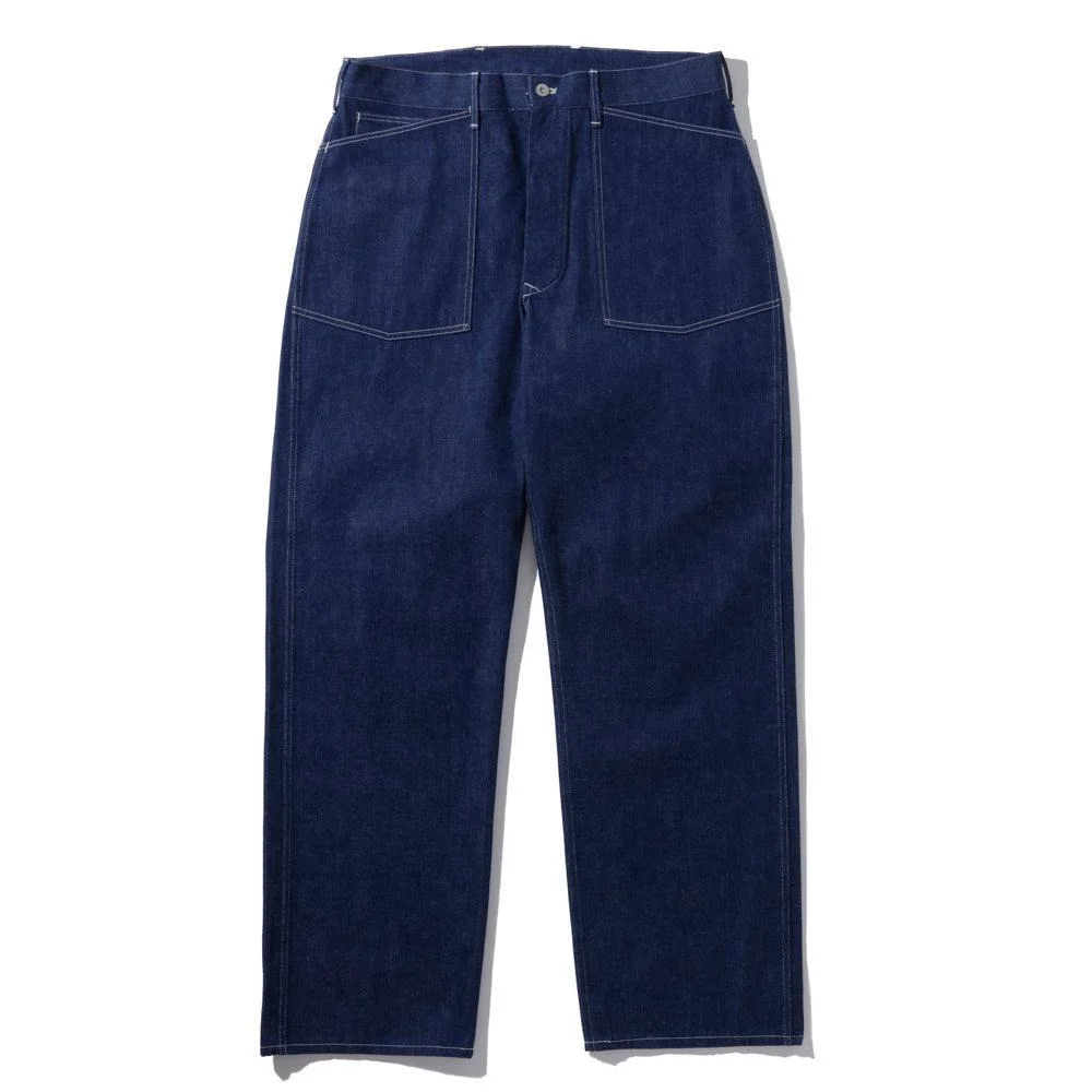 The Real McCoy's Trousers, Working, Denim Blue - 1