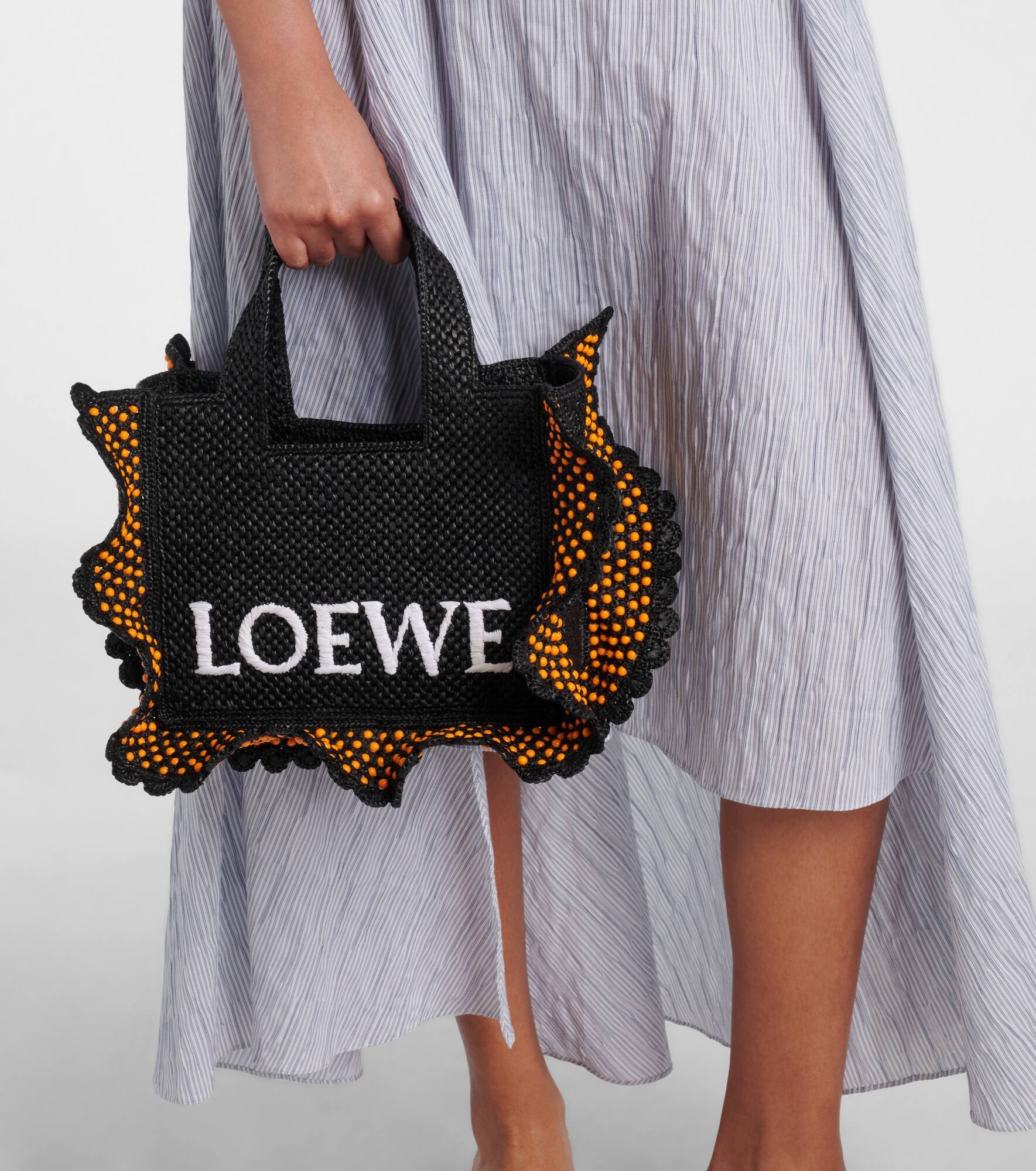 Paula's Ibiza Loewe Font Small tote bag - 2