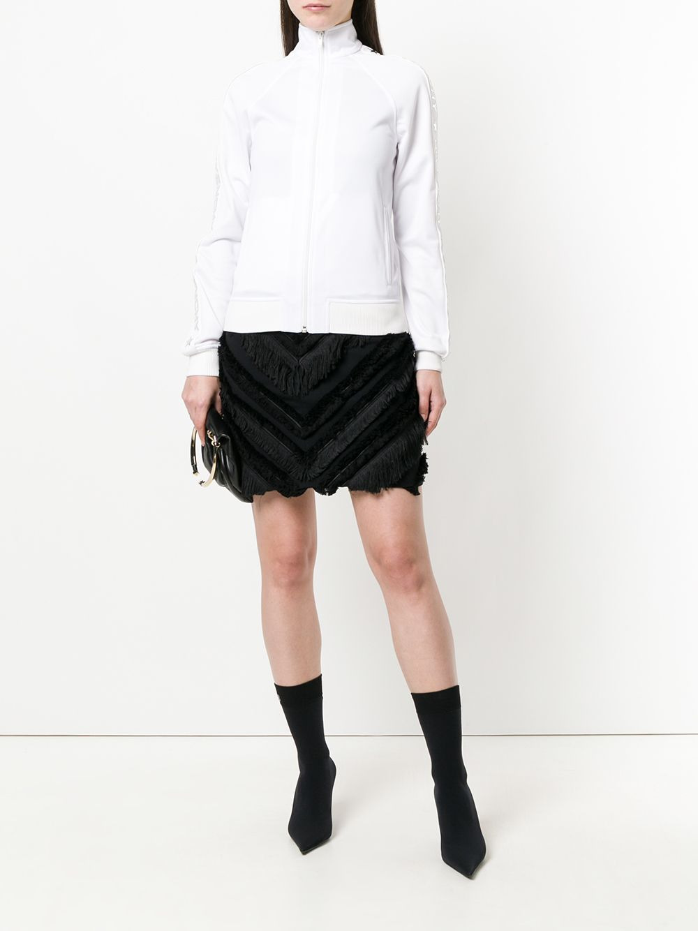 fringed mini skirt - 2