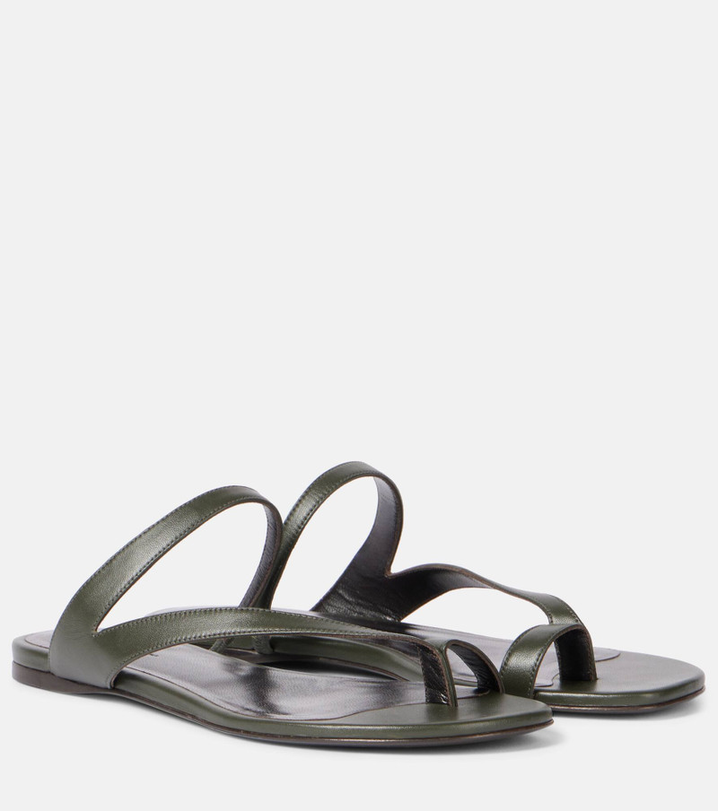 Aimee leather slides 1