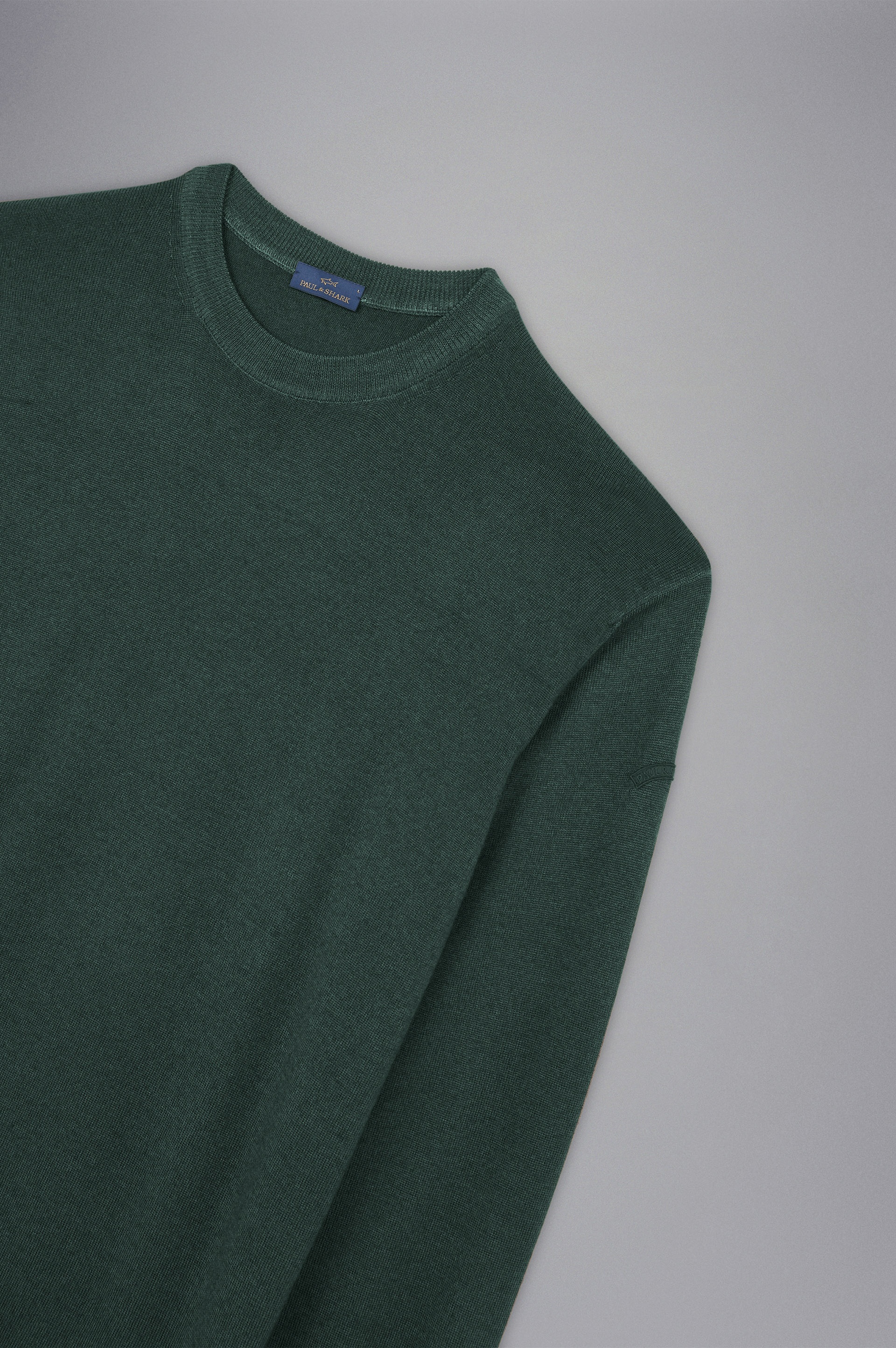 GARMENT DYED WOOL SWEATER - 5
