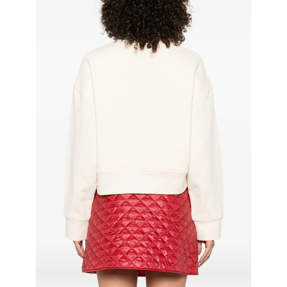 Moncler Neutrals Tops - Sweatshirts Women - 2