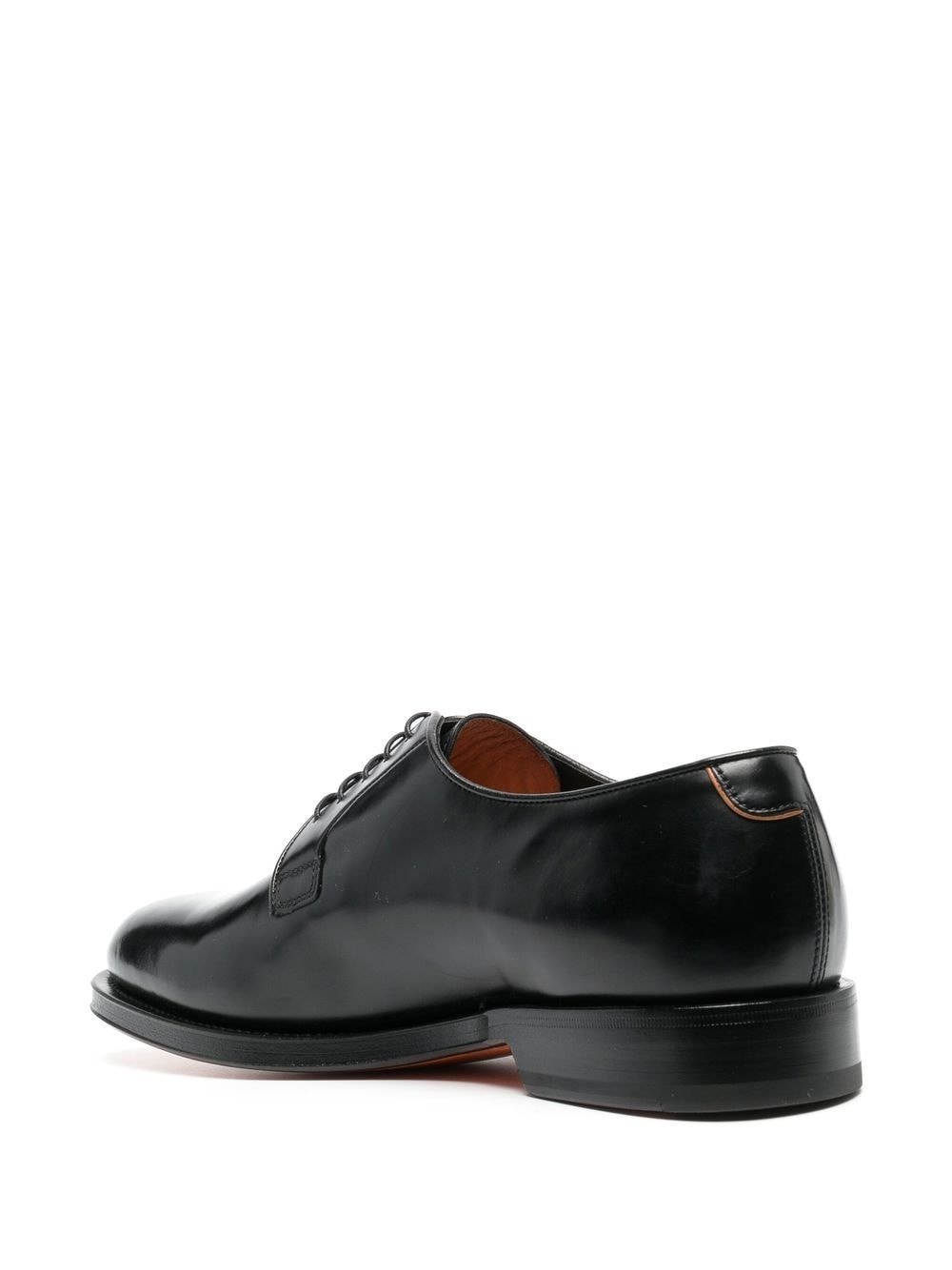 polished-leather Derby shoes - 3