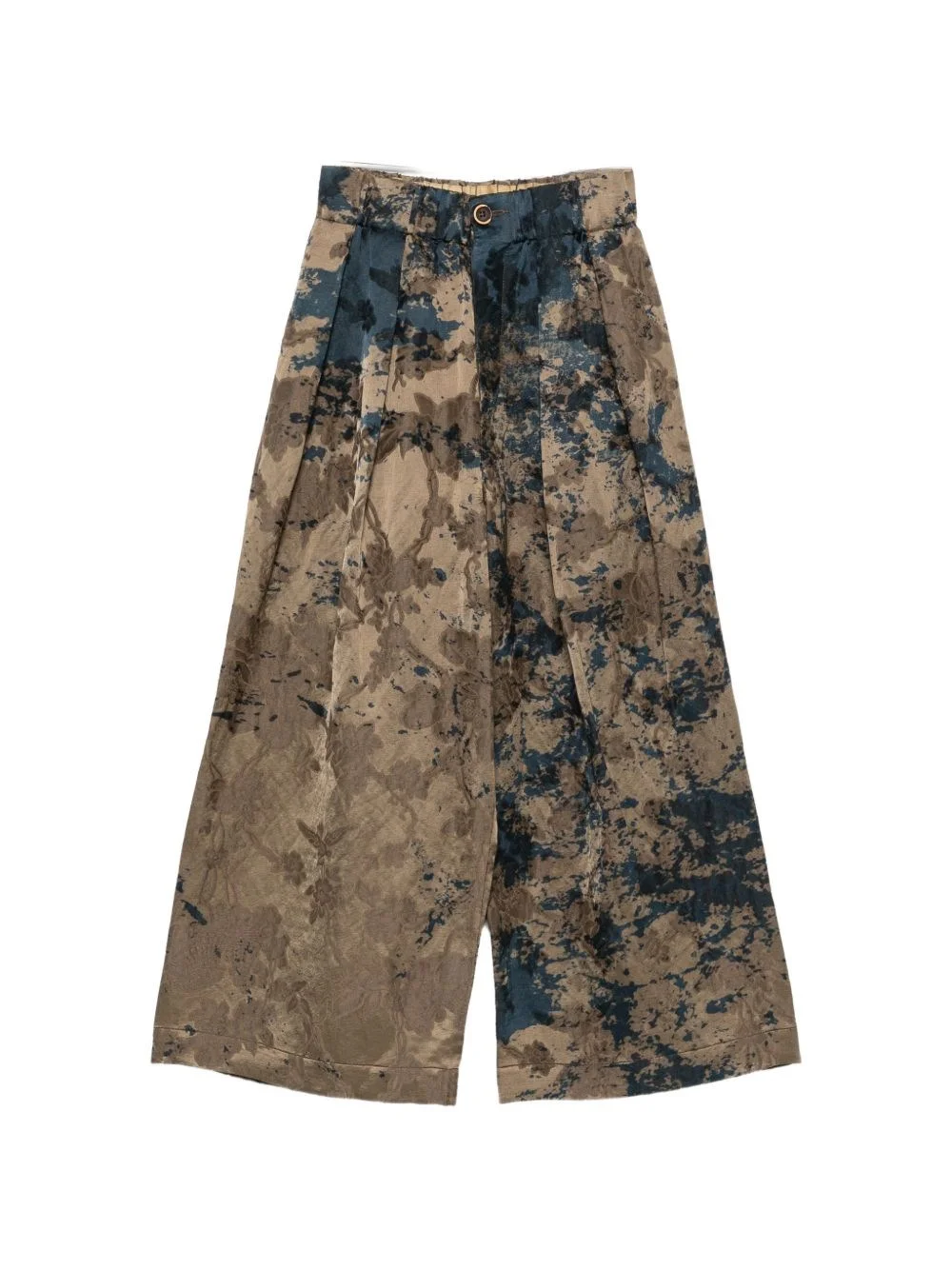 Poetic linen blend trousers - 1