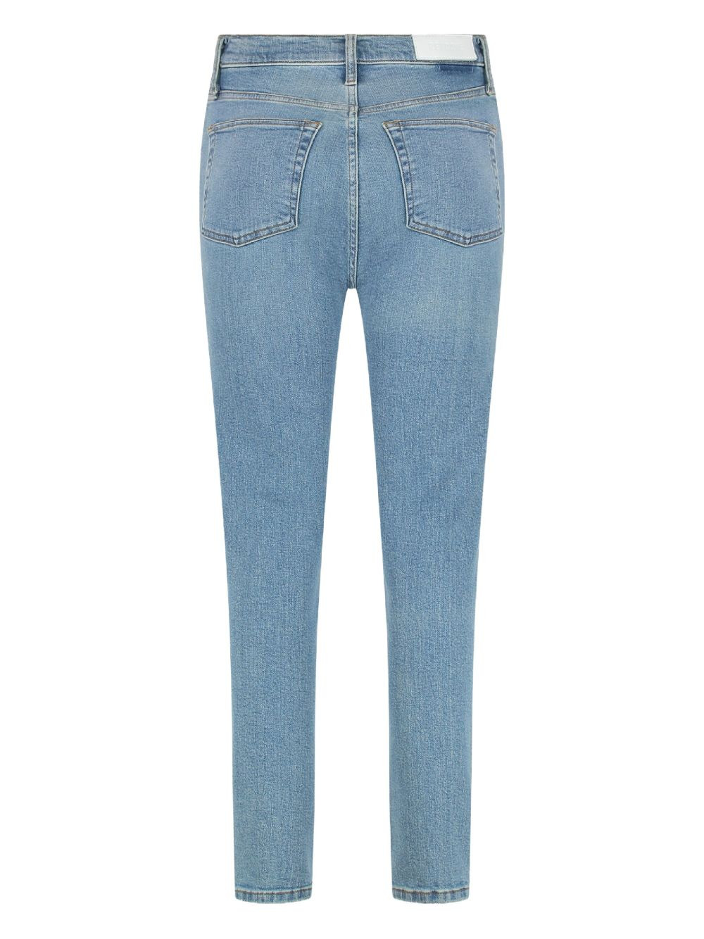 90s logo-appliqué jeans - 2